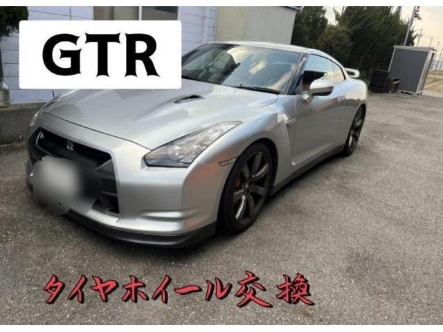 GT-R　タイヤホイール交換作業2